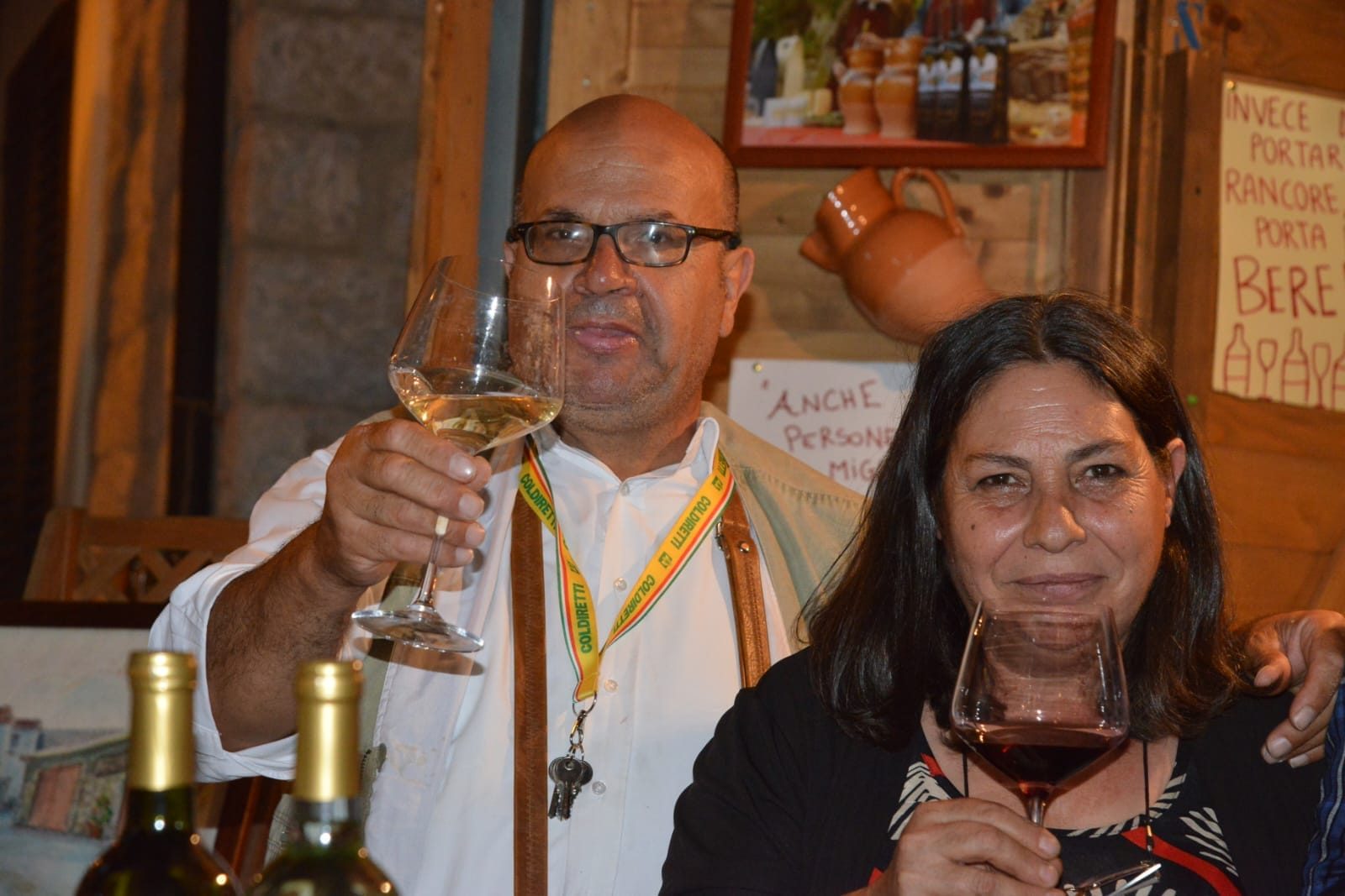 Brindisi con i vini Fusco Libero